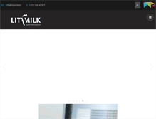 Tablet Screenshot of litamilk.com